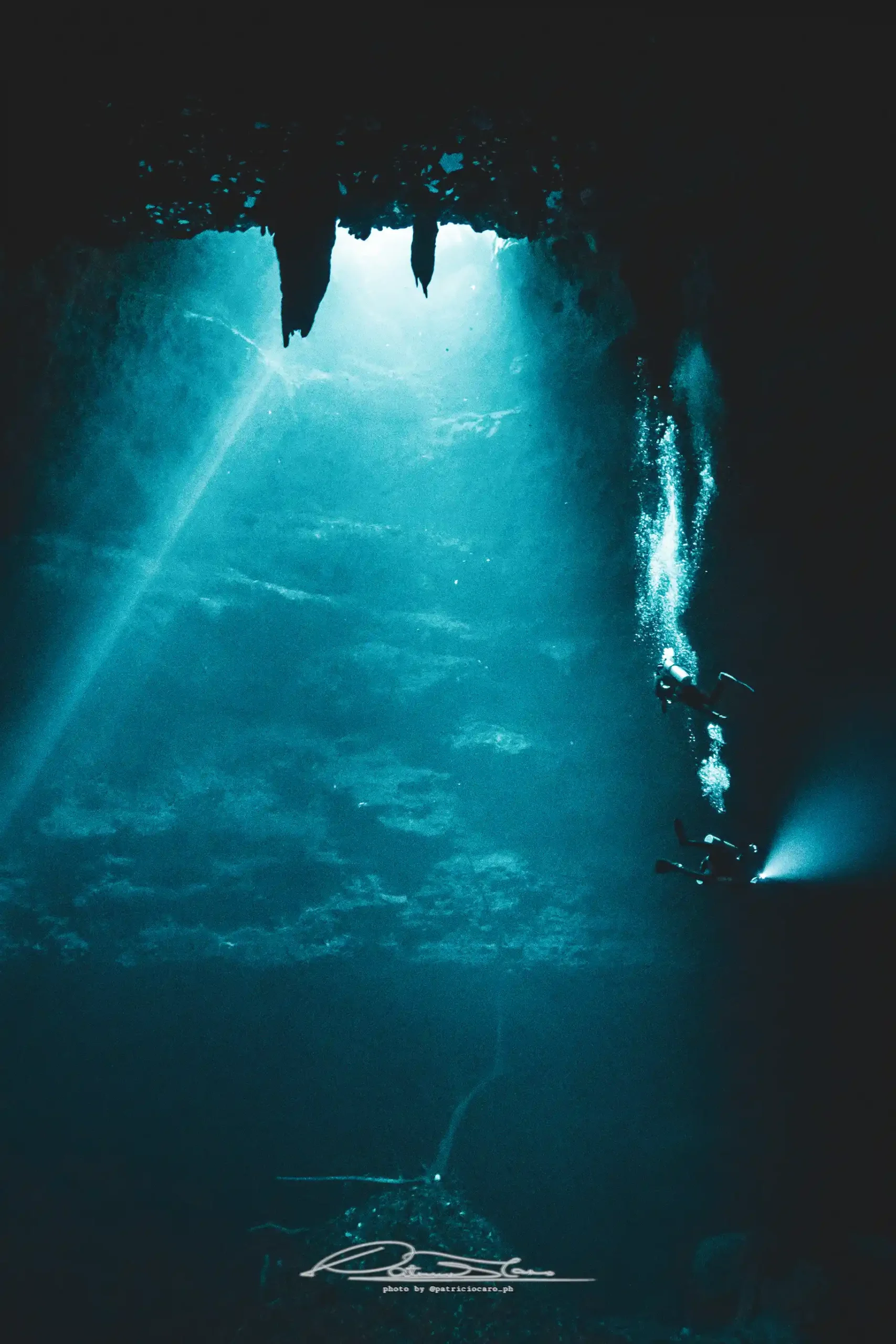 Metas (metadata) para esa imagen (página: Buceo en caverna de cenote desde Cancún):
